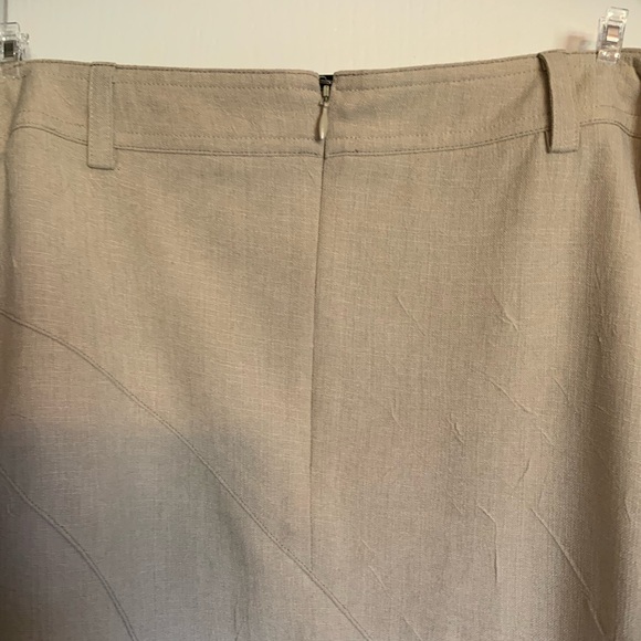 Linen like Long Skirt - Picture 8 of 9